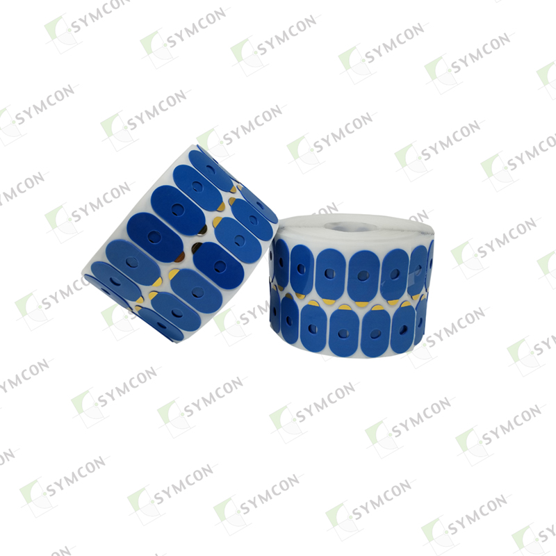 Blue Superior Hydrophobic Blocking Pads, 18mm, 1000 pc/rl
